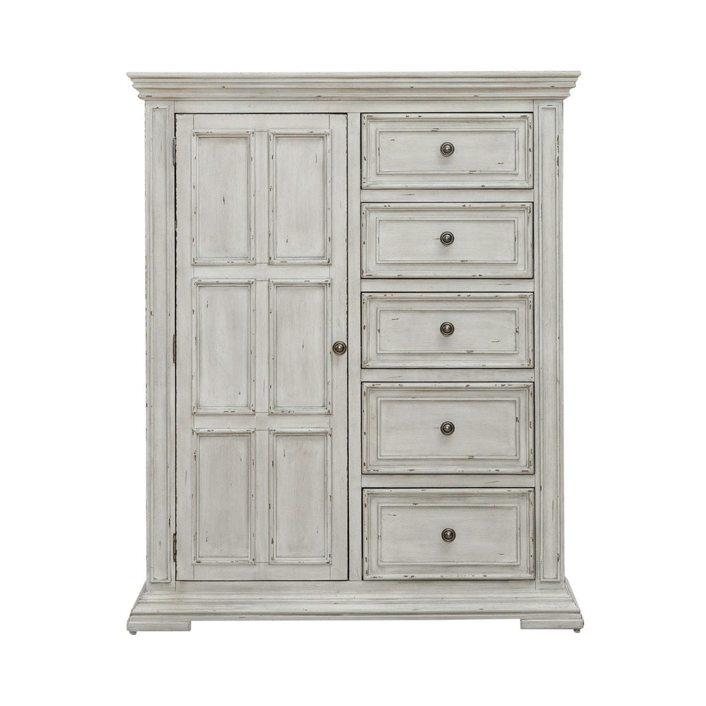 Commode de porte – Fabriquée avec des solides en bois d'hévéa et des produits du bois – protection anti-poussière du caisson inférieur et tiroirs intérieurs entièrement teints