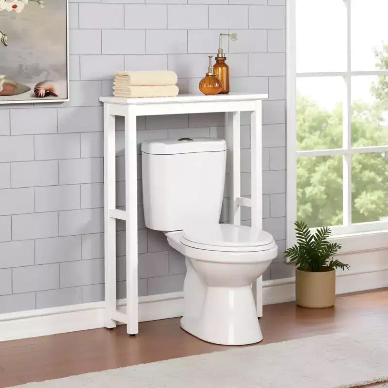Dorset Over The Toilet Etagere White - Alaterre Furniture