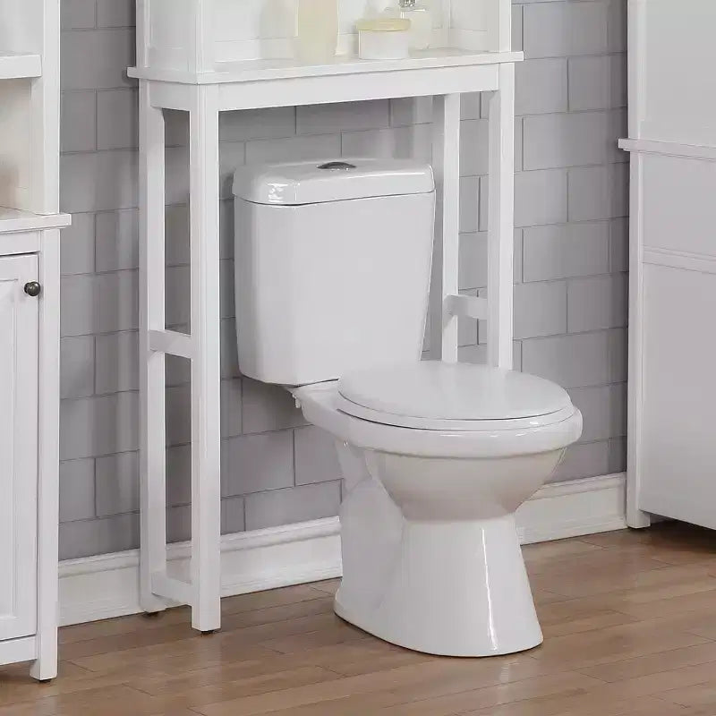 Dorset Over The Toilet Etagere White - Alaterre Furniture