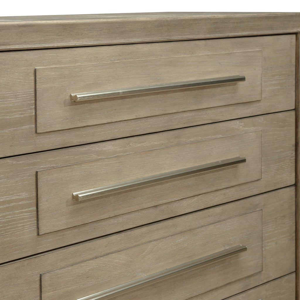 Commode 6 tiroirs - Grès — La collection confère un caractère distinctif qui enveloppe les espaces de chaleur et d'allure.