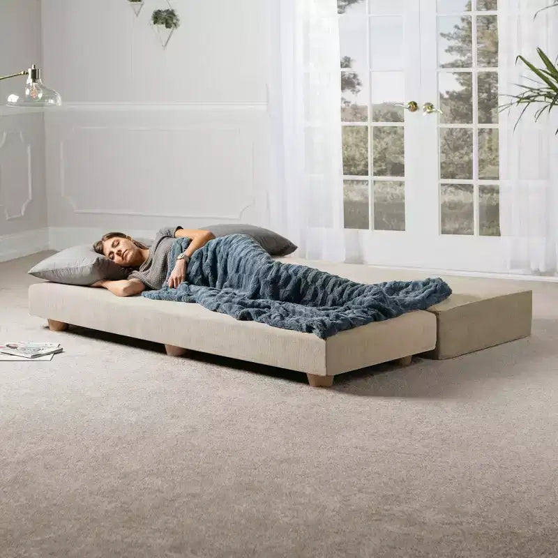 Jaxx Alon Daybed / Fold-Out Queen-Size Sleeper - Microvelvet