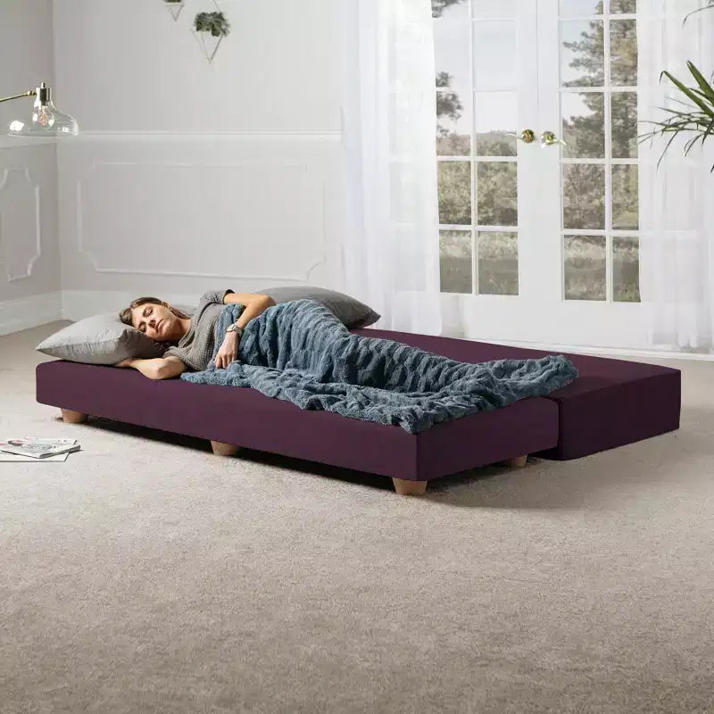 Jaxx Alon Daybed / Fold-Out Queen-Size Sleeper - Microvelvet
