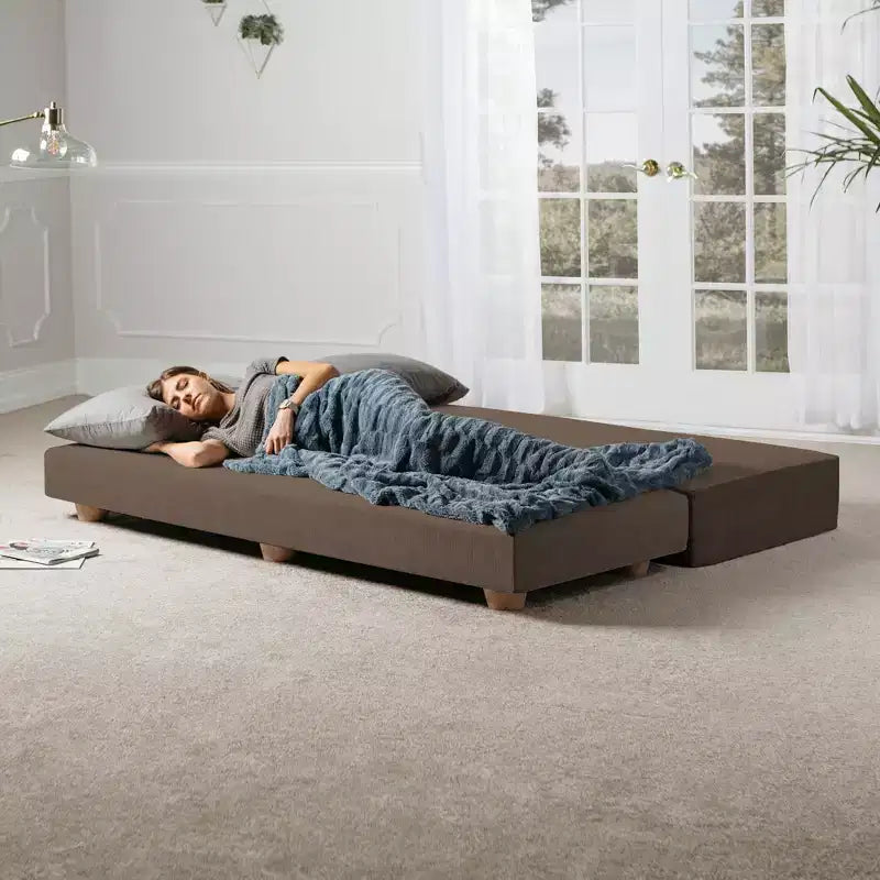 Jaxx Alon Daybed / Fold-Out Queen-Size Sleeper - Microvelvet
