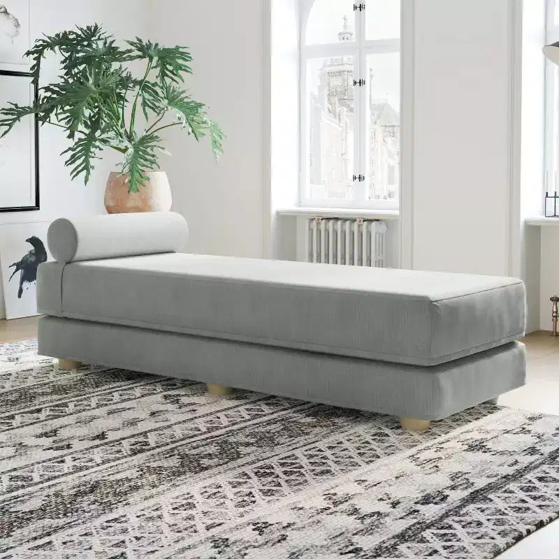 Jaxx Alon Daybed / Fold-Out Queen-Size Sleeper - Microvelvet