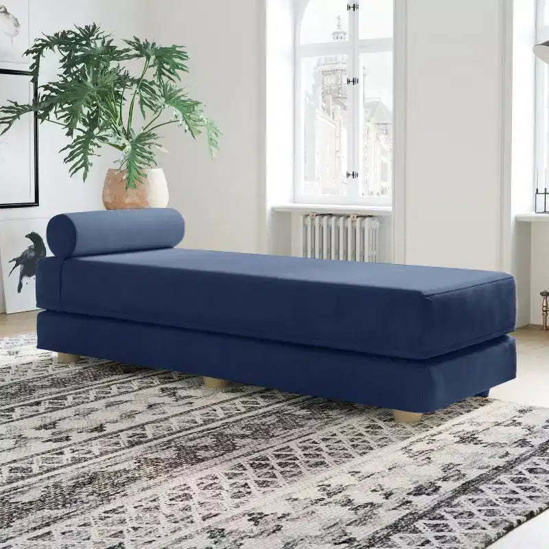 Jaxx Alon Daybed / Fold-Out Queen-Size Sleeper - Microvelvet