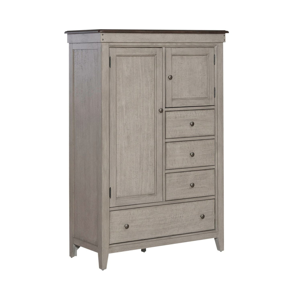 Commode de porte - Lin patiné / Taupe poussiéreux