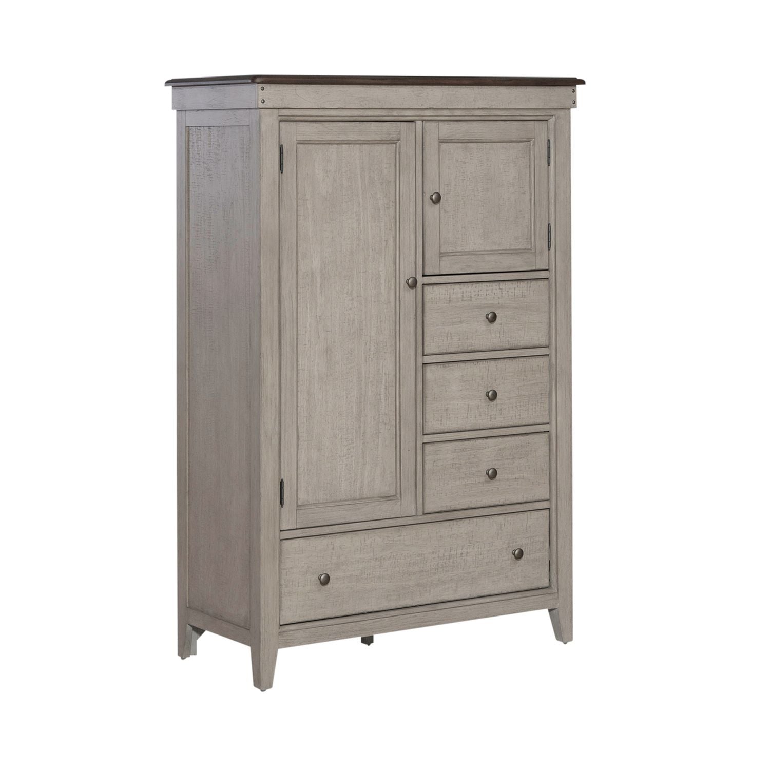 Commode de porte - Lin patiné / Taupe poussiéreux