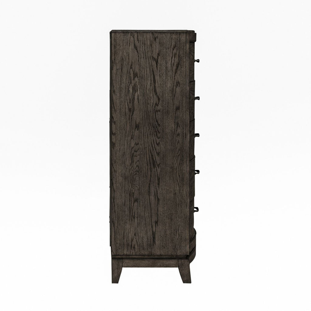 Commode à 5 tiroirs — Le style contemporain se caractérise par un design qui transmet énergie et imagination tandis que les silhouettes créent une