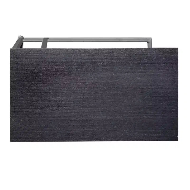 Contemporary Iron and Wood Accent Table Dark Gray - Olivia & May