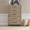 Commode 5 tiroirs - Barley Buff — 0W x 19