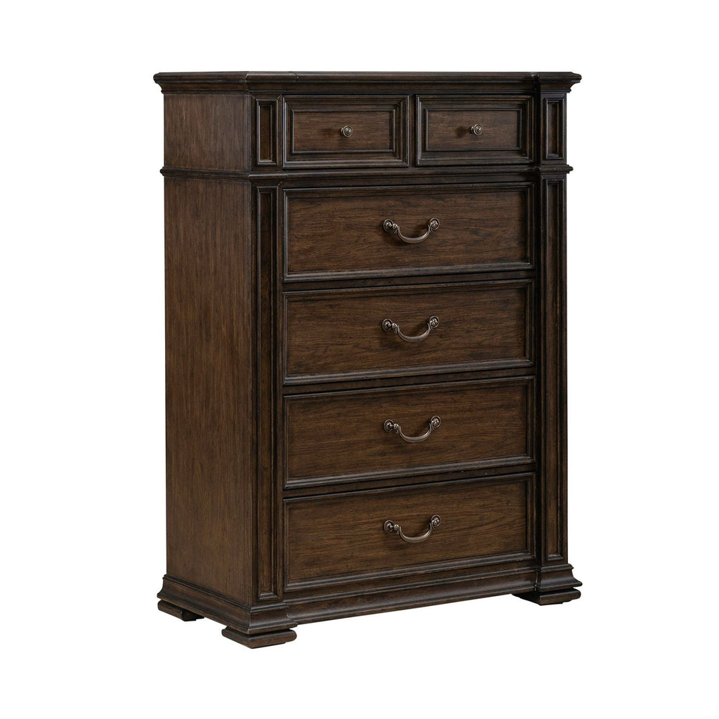Commode 6 tiroirs - Brun château — la collection Providence Park témoigne de la puissance intemporelle du design classique