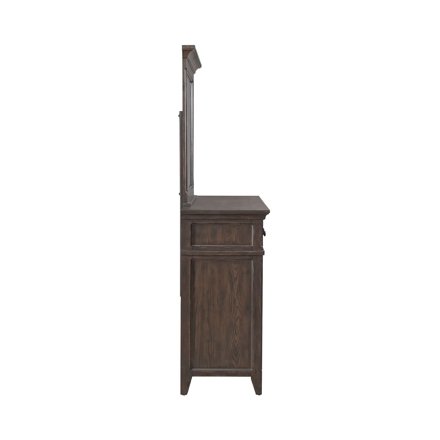 Commode et miroir - Marron selle — Traditional Living est un design qui crée une impression grandiose du passé tout en offrant le luxe d'aujourd'hui