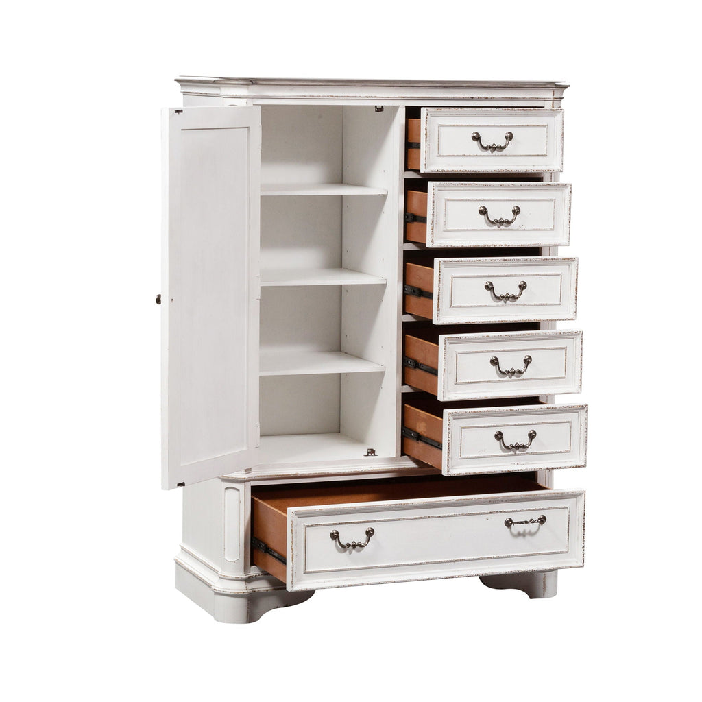 Maître-coffre – Blanc antique — Le mélange d'influences européennes crée un style vraiment unique pour tout espace de vie