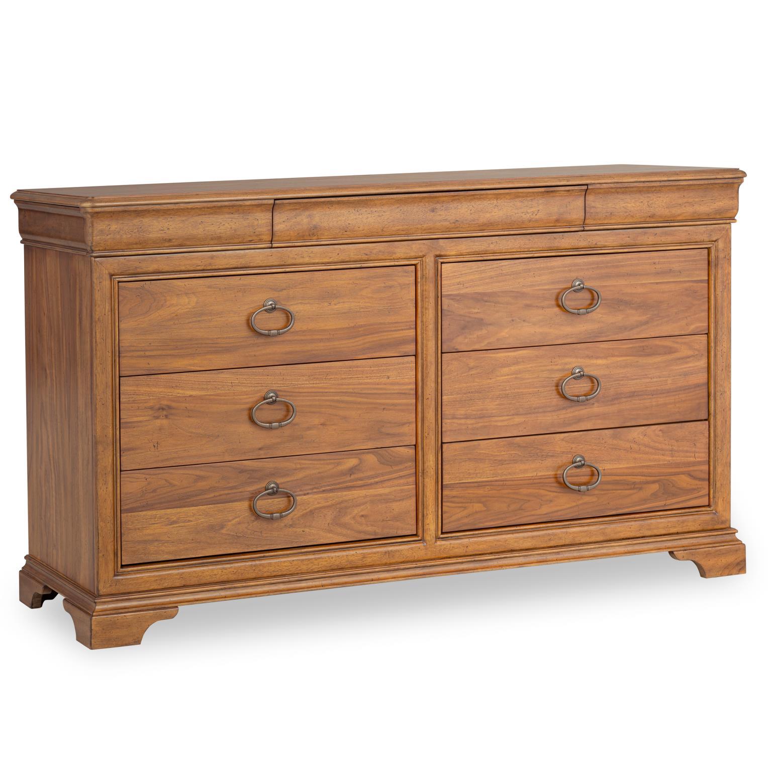 Commode – Noyer Héritage — cette collection allie un design intemporel à une fonctionnalité bien pensée pour les chambres et les salles à manger