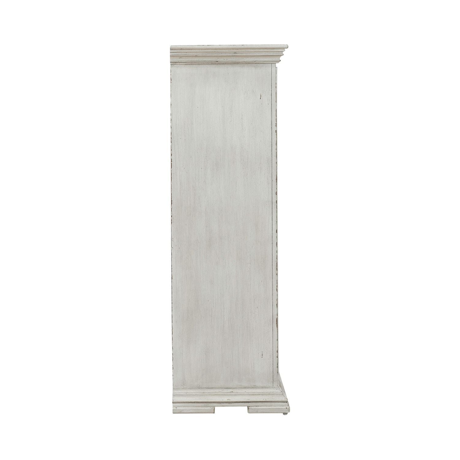 Commode de porte – Fabriquée avec des solides en bois d'hévéa et des produits du bois – protection anti-poussière du caisson inférieur et tiroirs intérieurs entièrement teints