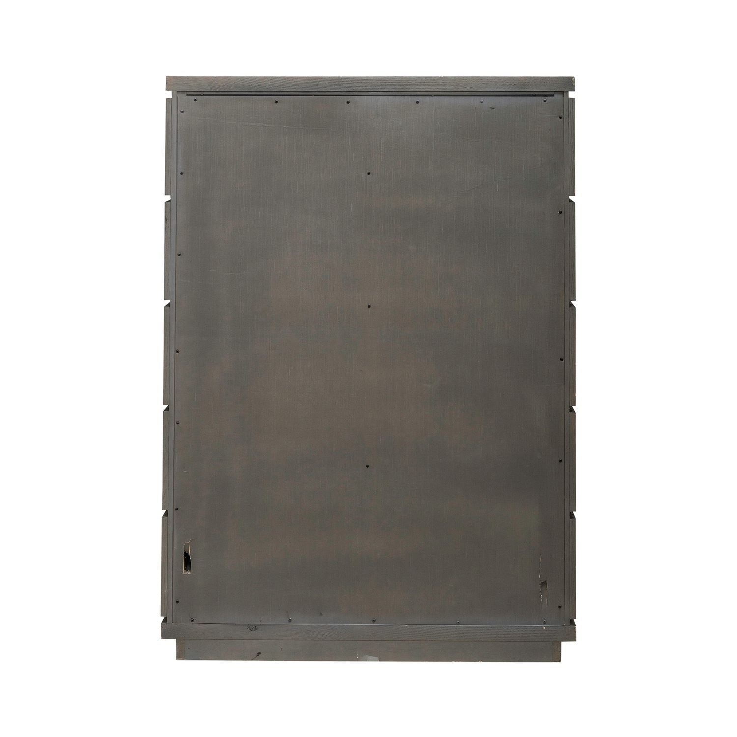 Commode à 5 tiroirs - Espresso satiné — 0L x 18