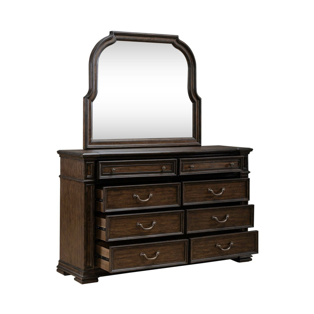 Commode et miroir - Château Marron — la Collection Providence Park reste un témoignage de la puissance durable du design classique