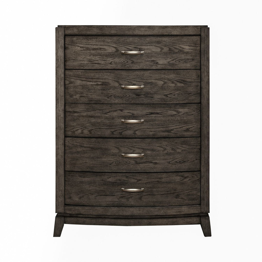 Commode à 5 tiroirs — Le style contemporain se caractérise par un design qui transmet énergie et imagination tandis que les silhouettes créent une