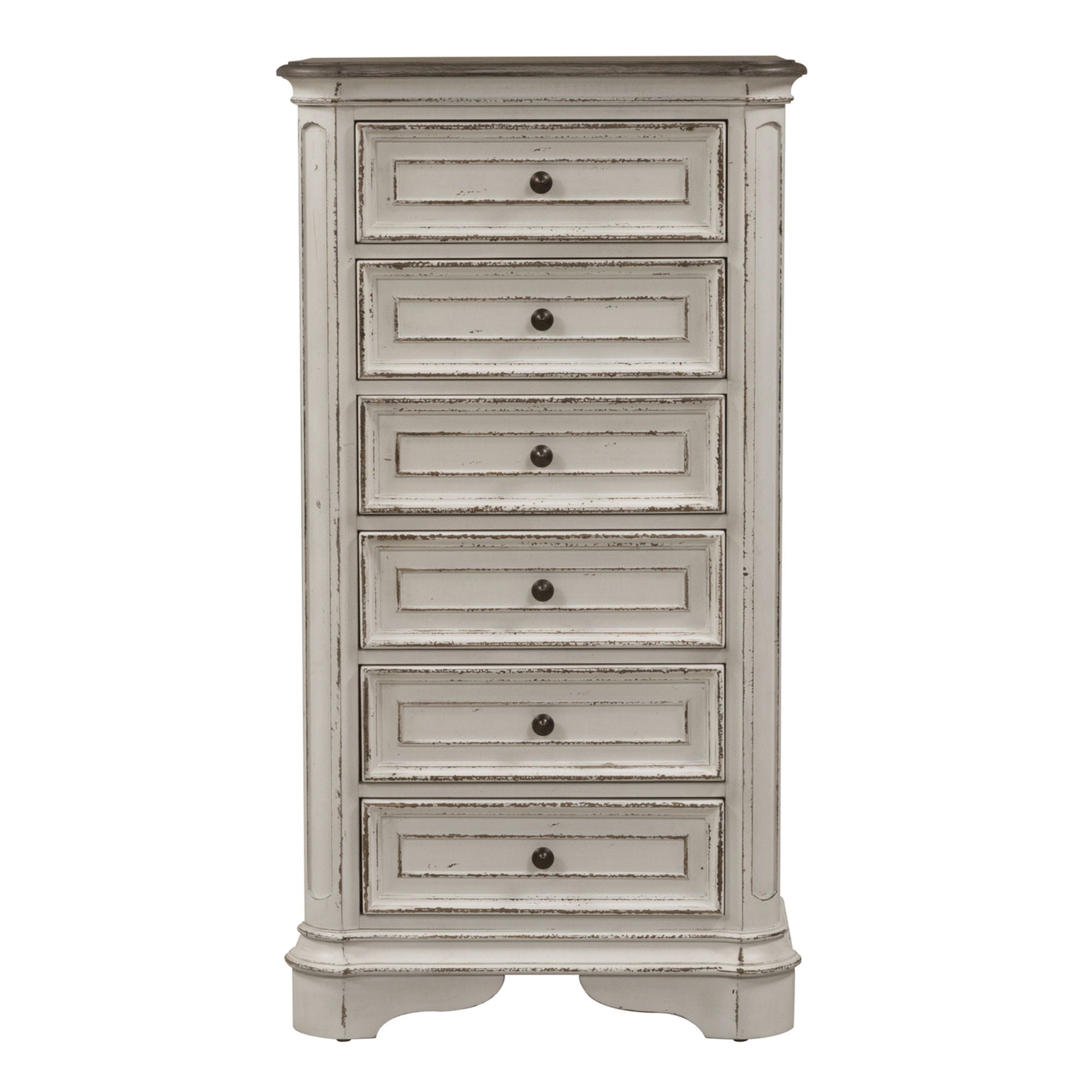 Commode Lingerie - Blanc Antique — Le mélange des influences européennes crée un style vraiment unique pour tout espace de vie