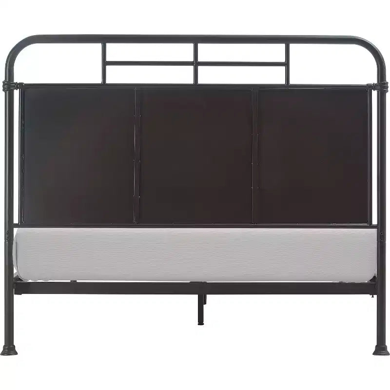 Tavor Industrial Metal Bed - Finch