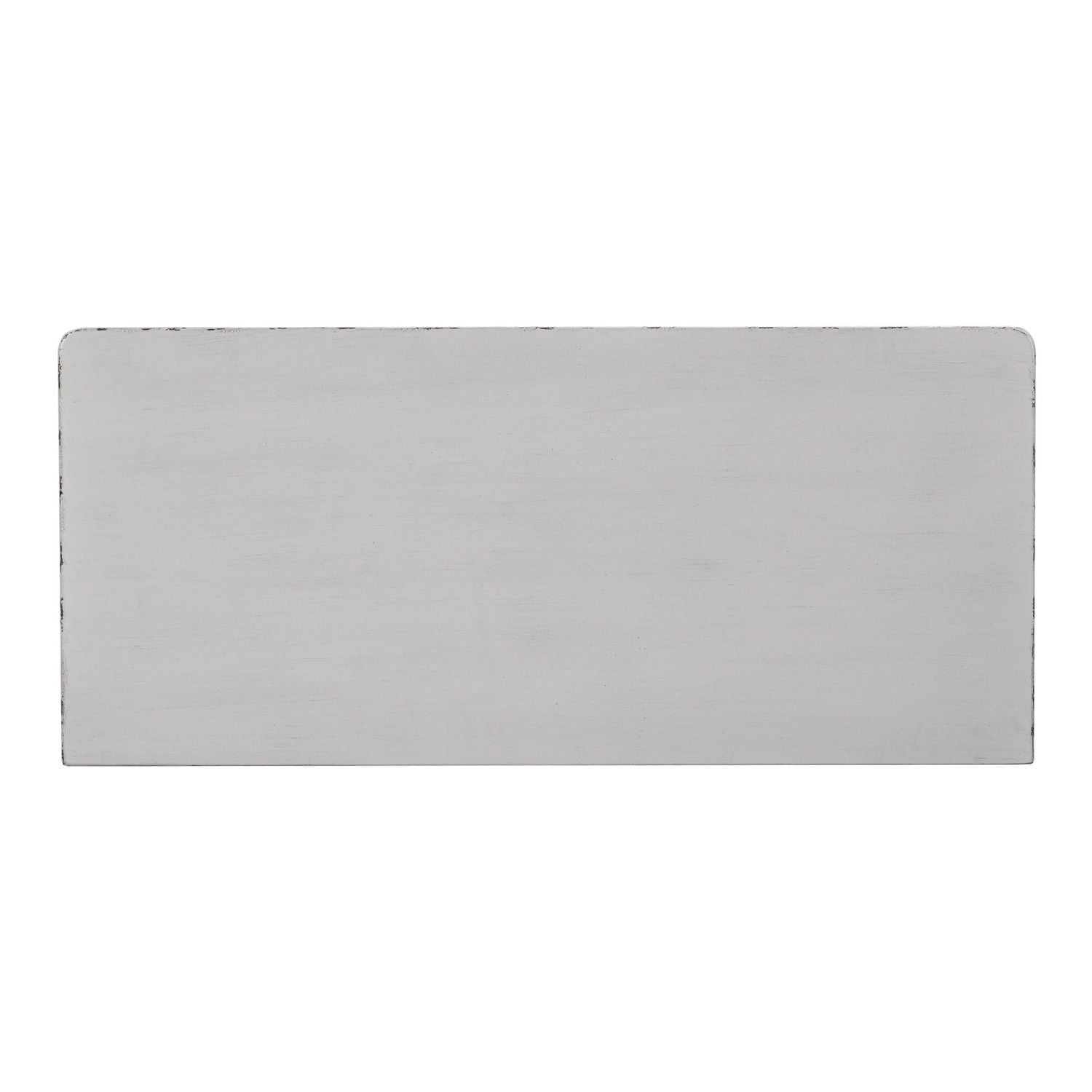 Commode à 5 tiroirs – Blanc patiné — exprime une essence simple avec un style confortable