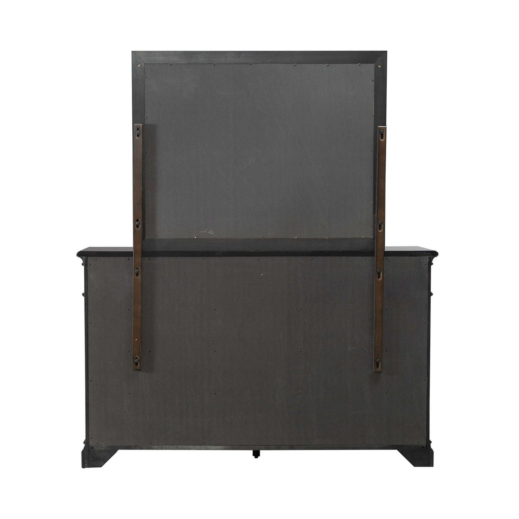 Commode et miroir - Merisier satiné — Dans un monde de tendances éphémères