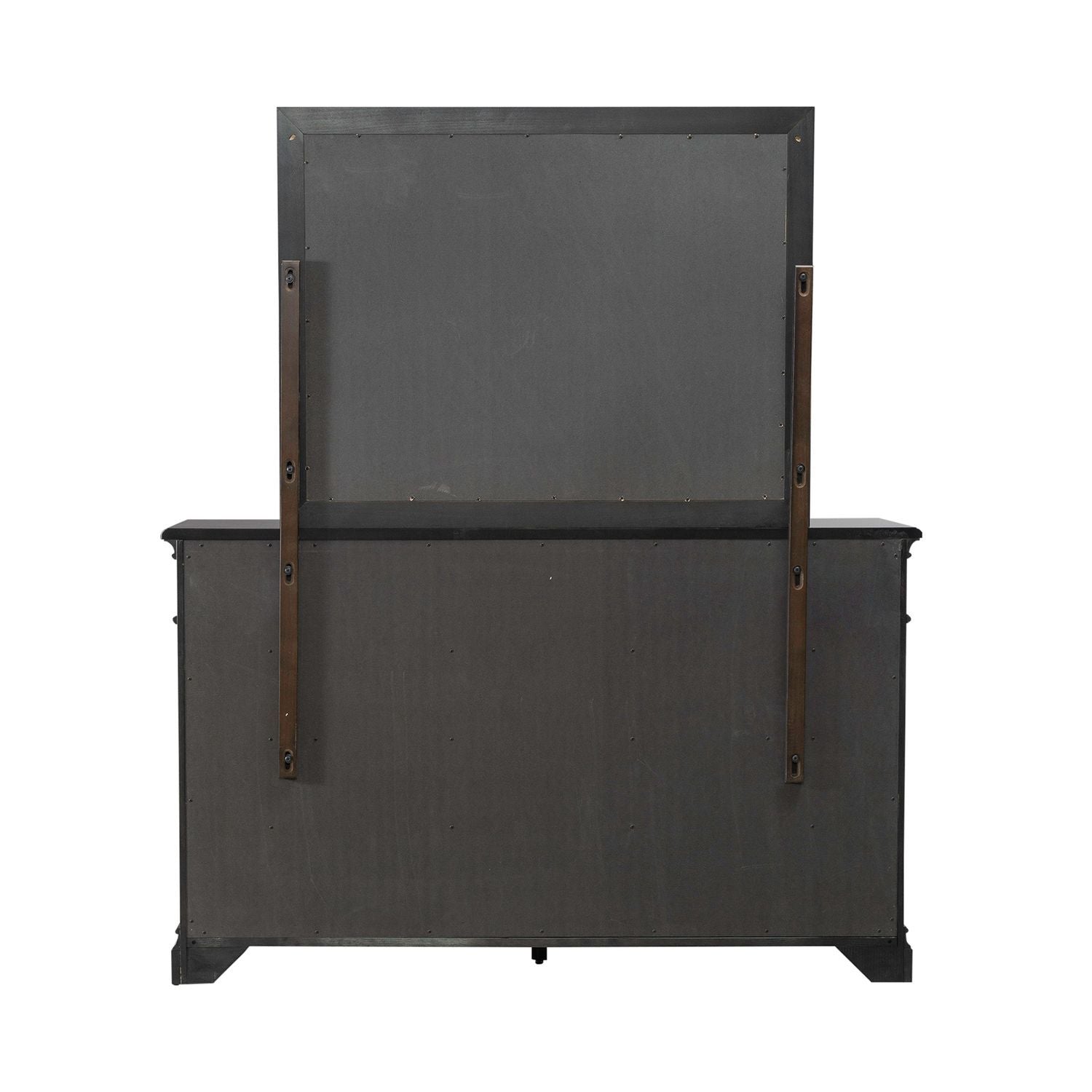 Commode et miroir - Merisier satiné — Dans un monde de tendances éphémères