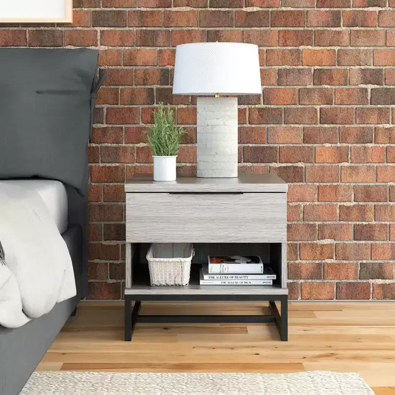 Caldwell Modern Drawer Storage Nightstand - Eco Dream