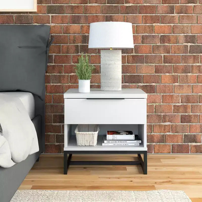 Caldwell Modern Drawer Storage Nightstand - Eco Dream