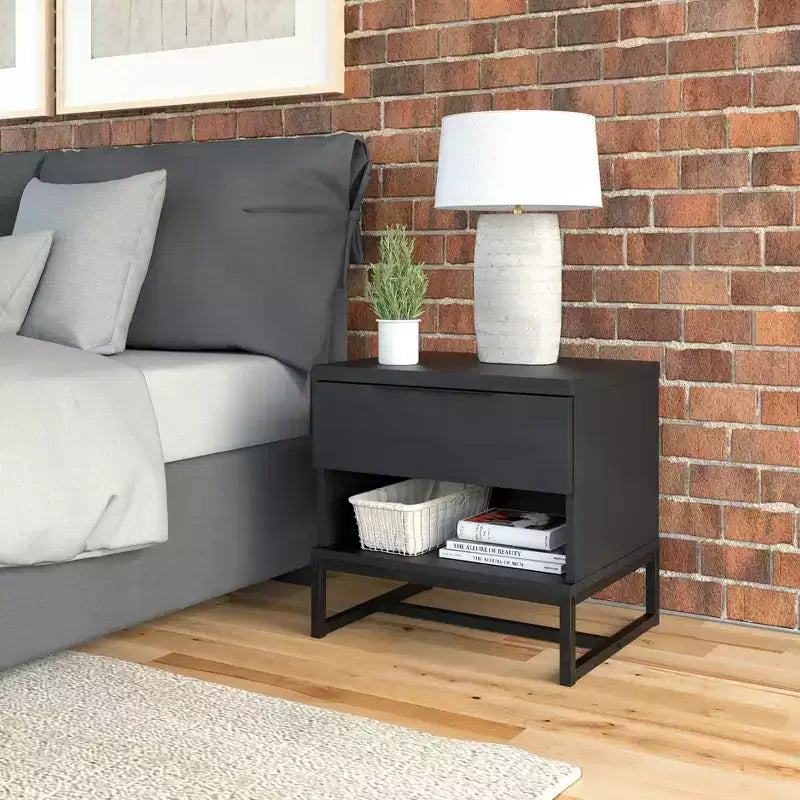 Caldwell Modern Drawer Storage Nightstand - Eco Dream