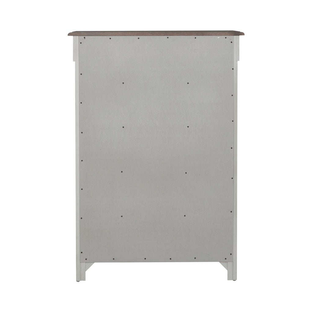 Commode 5 tiroirs - Lin vieilli / Taupe poudré — ajoutez un style décontracté et vous obtenez un look classique avec une sensation de confort