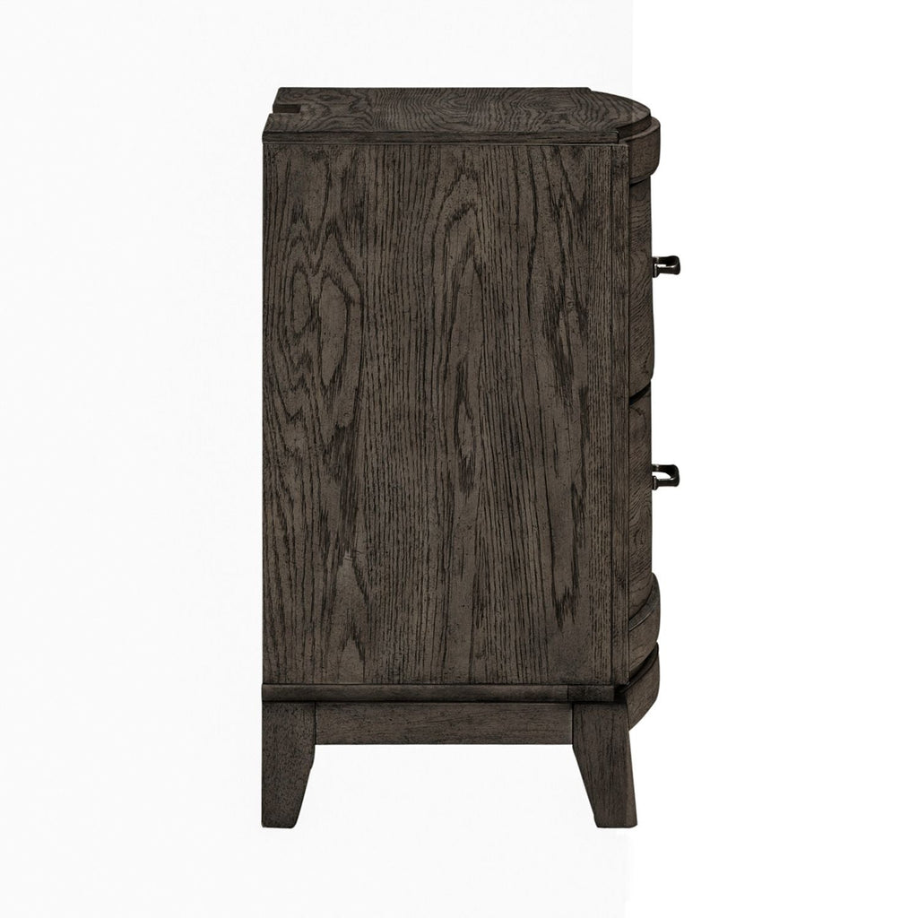 Table de chevet avec station de charge — Le style contemporain se caractérise par un design qui transmet énergie et imagination, tandis que les silhouettes