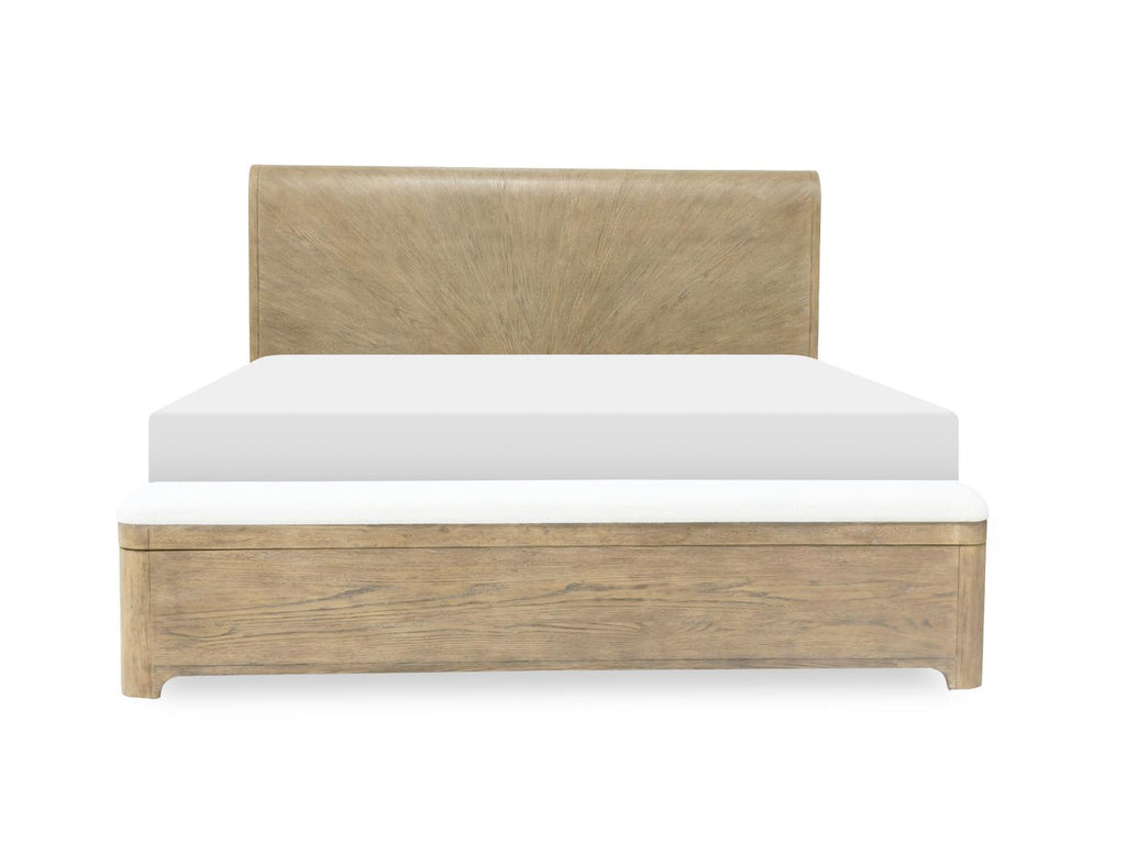 Lit complet avec pied de lit de rangement — Le design moderne et la fonctionnalité au quotidien sont l'essence de la collection