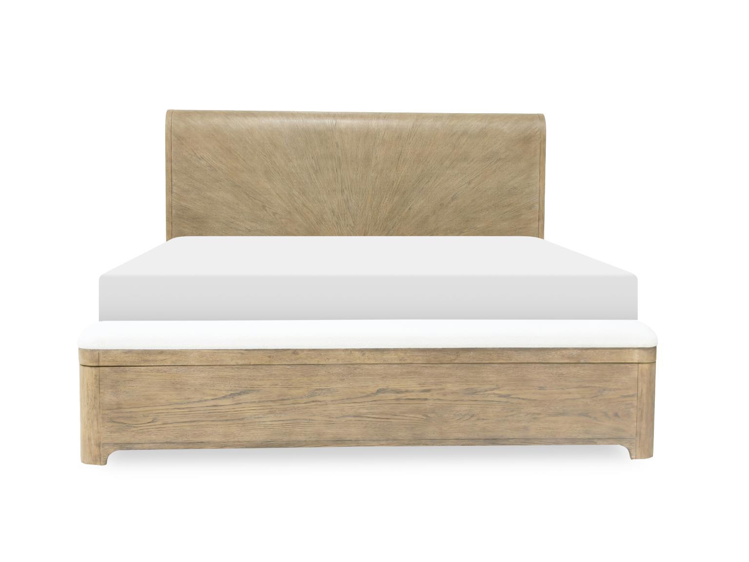 Lit complet avec pied de lit de rangement — Le design moderne et la fonctionnalité au quotidien sont l'essence de la collection
