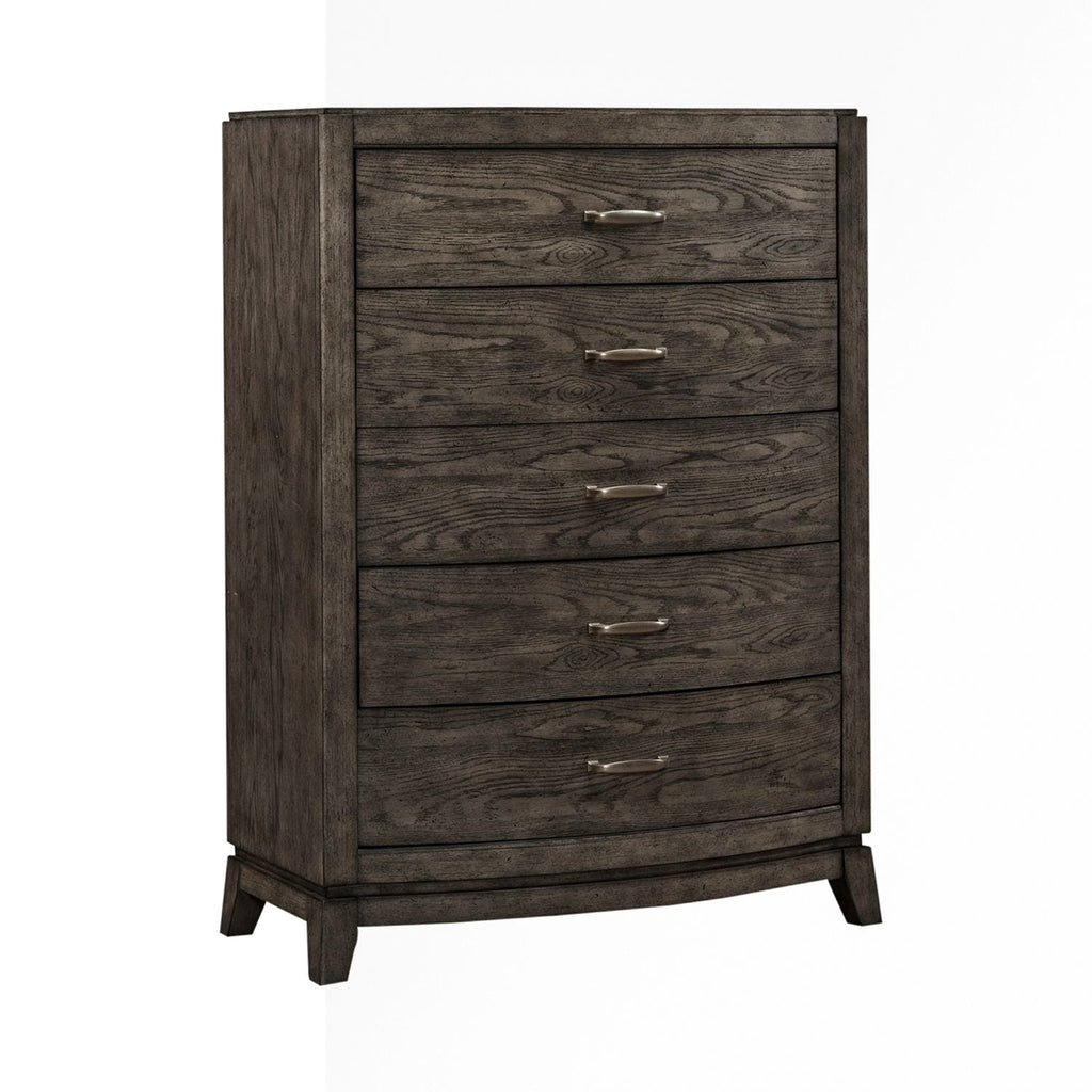 Commode à 5 tiroirs — Le style contemporain se caractérise par un design qui transmet énergie et imagination tandis que les silhouettes créent une
