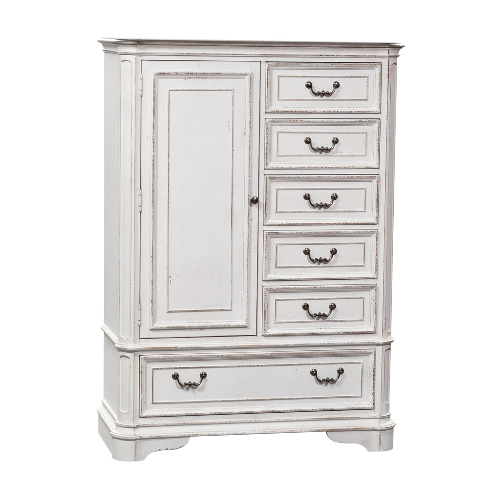 Maître-coffre – Blanc antique — Le mélange d'influences européennes crée un style vraiment unique pour tout espace de vie