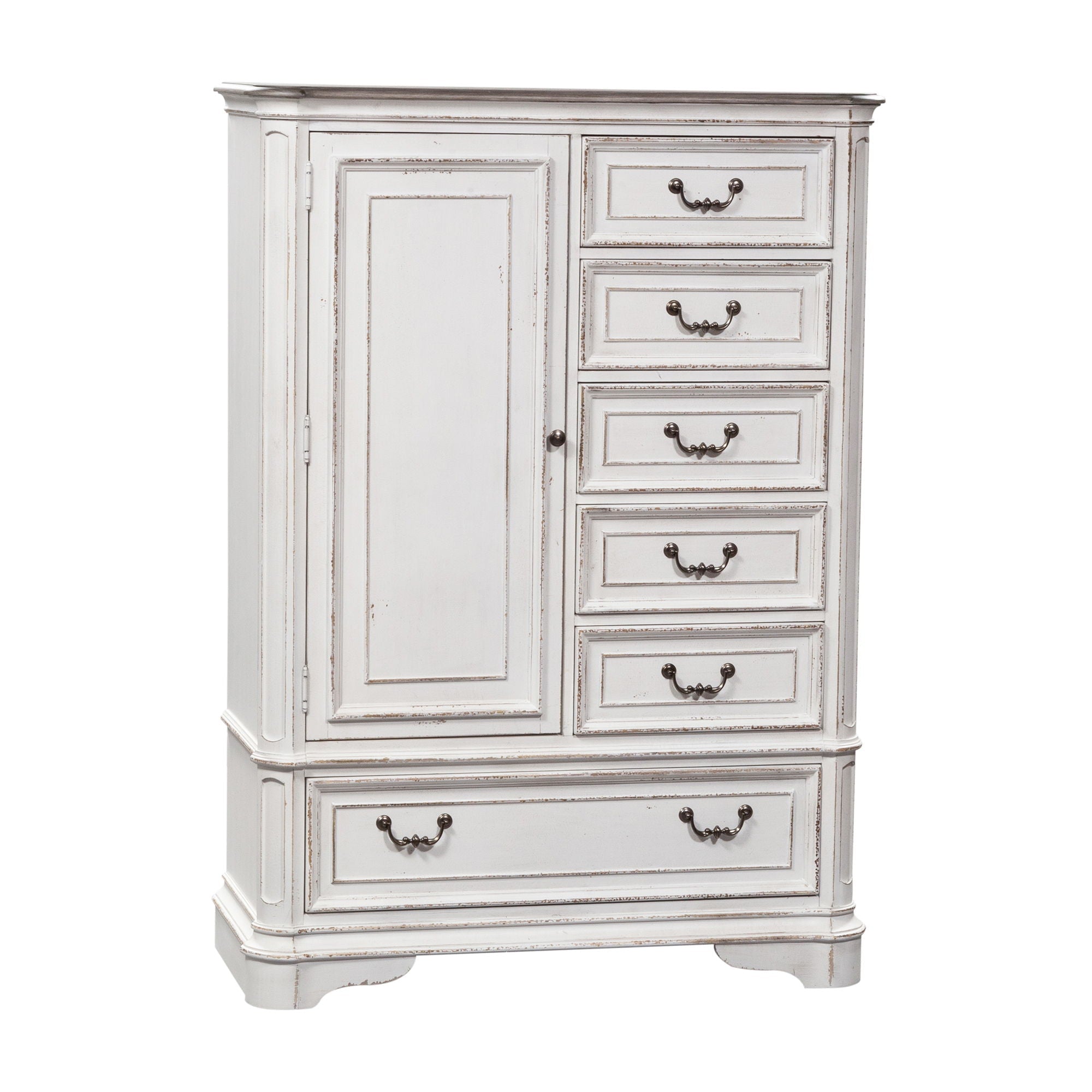 Maître-coffre – Blanc antique — Le mélange d'influences européennes crée un style vraiment unique pour tout espace de vie