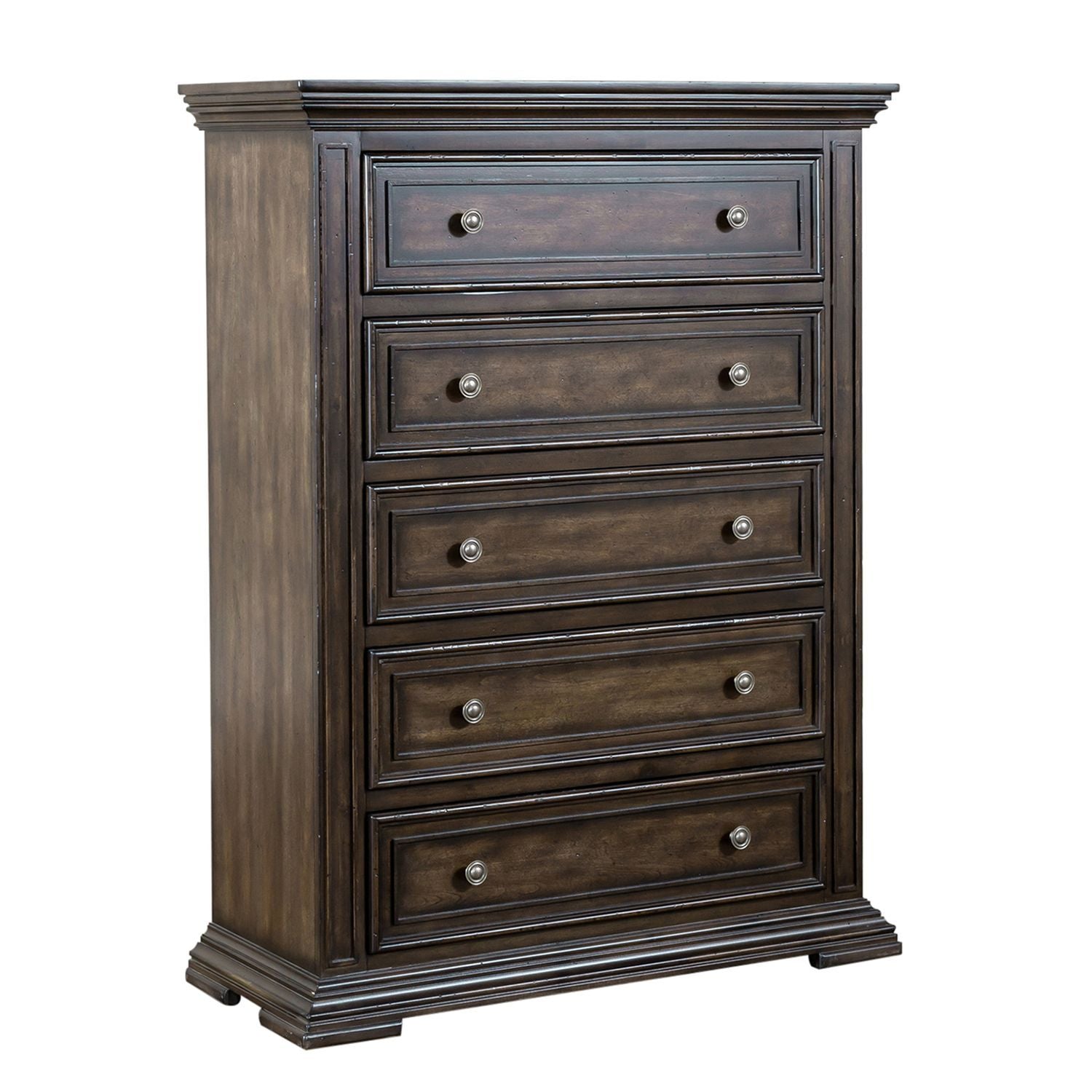 Commode 5 tiroirs — Cette commode allie à la perfection le design traditionnel et le style moderne actuel.