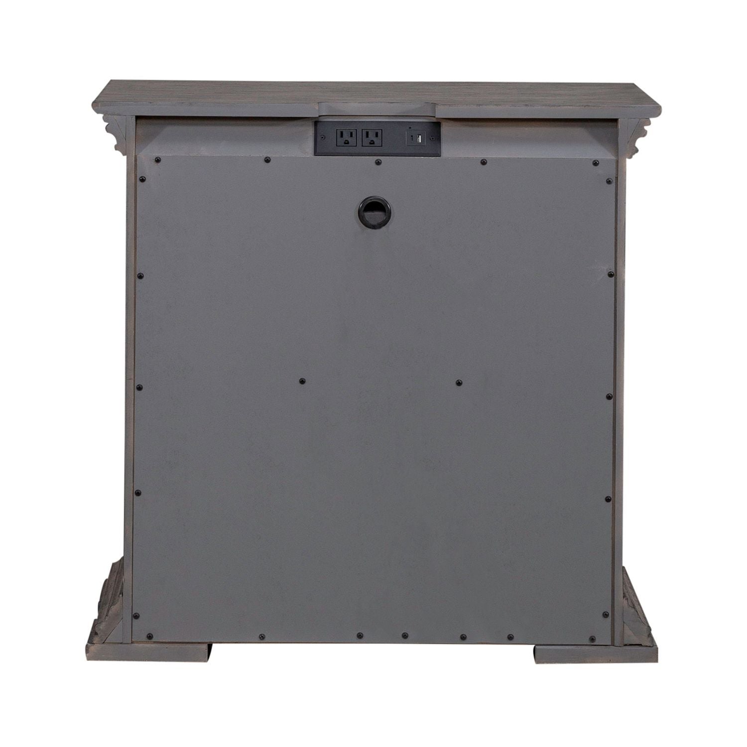 Table de chevet à 2 tiroirs avec station de charge — 0 lb - Table de chevet à 2 tiroirs avec station de charge - Graystone 30