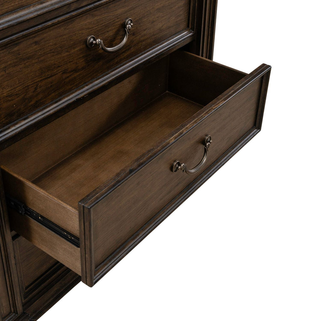 Commode 6 tiroirs - Brun château — la collection Providence Park témoigne de la puissance intemporelle du design classique