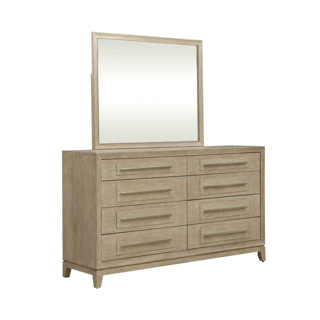 Commode et miroir - Grès — la collection confère un caractère distinctif qui enveloppe les espaces de chaleur et de charme