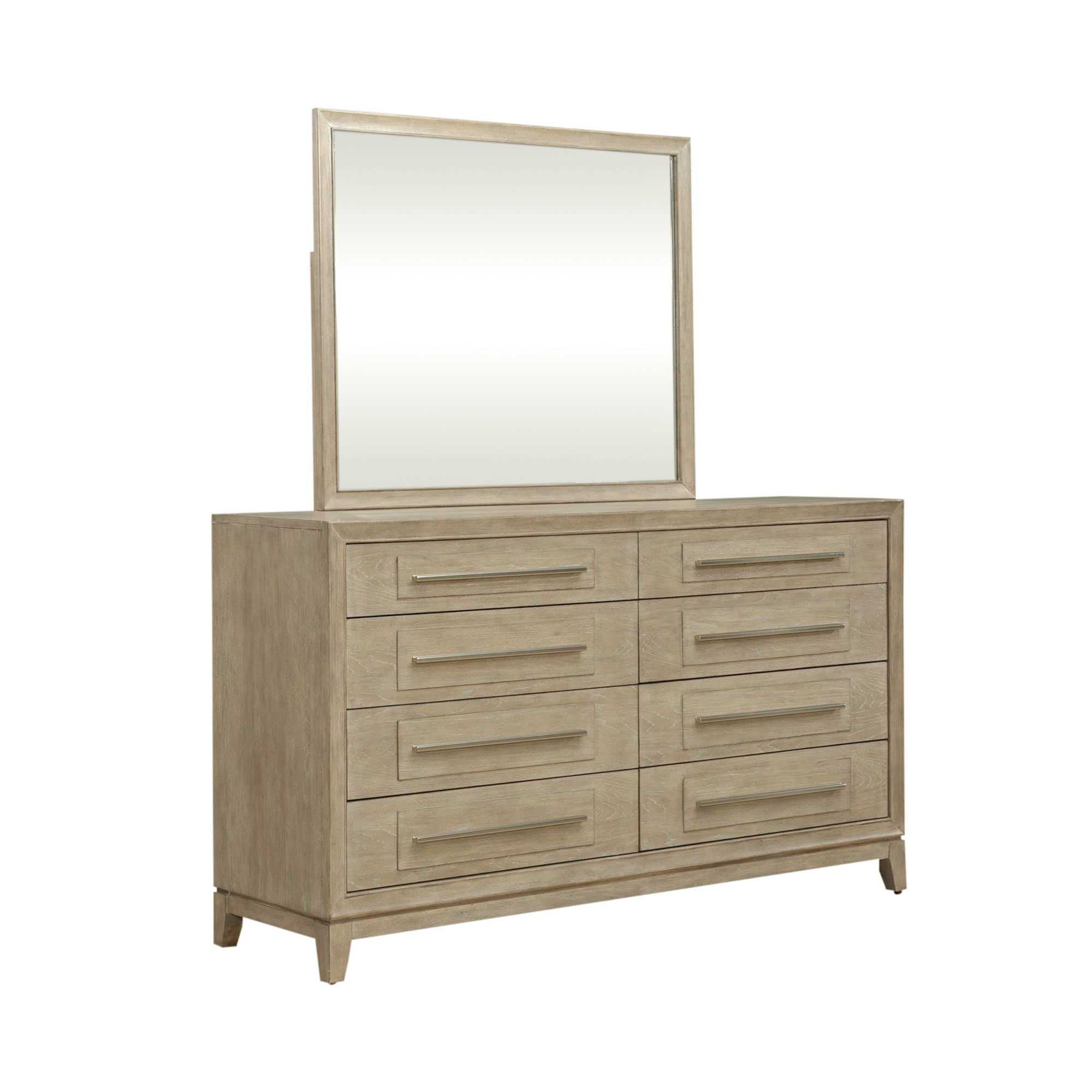 Commode et miroir - Grès — la collection confère un caractère distinctif qui enveloppe les espaces de chaleur et de charme