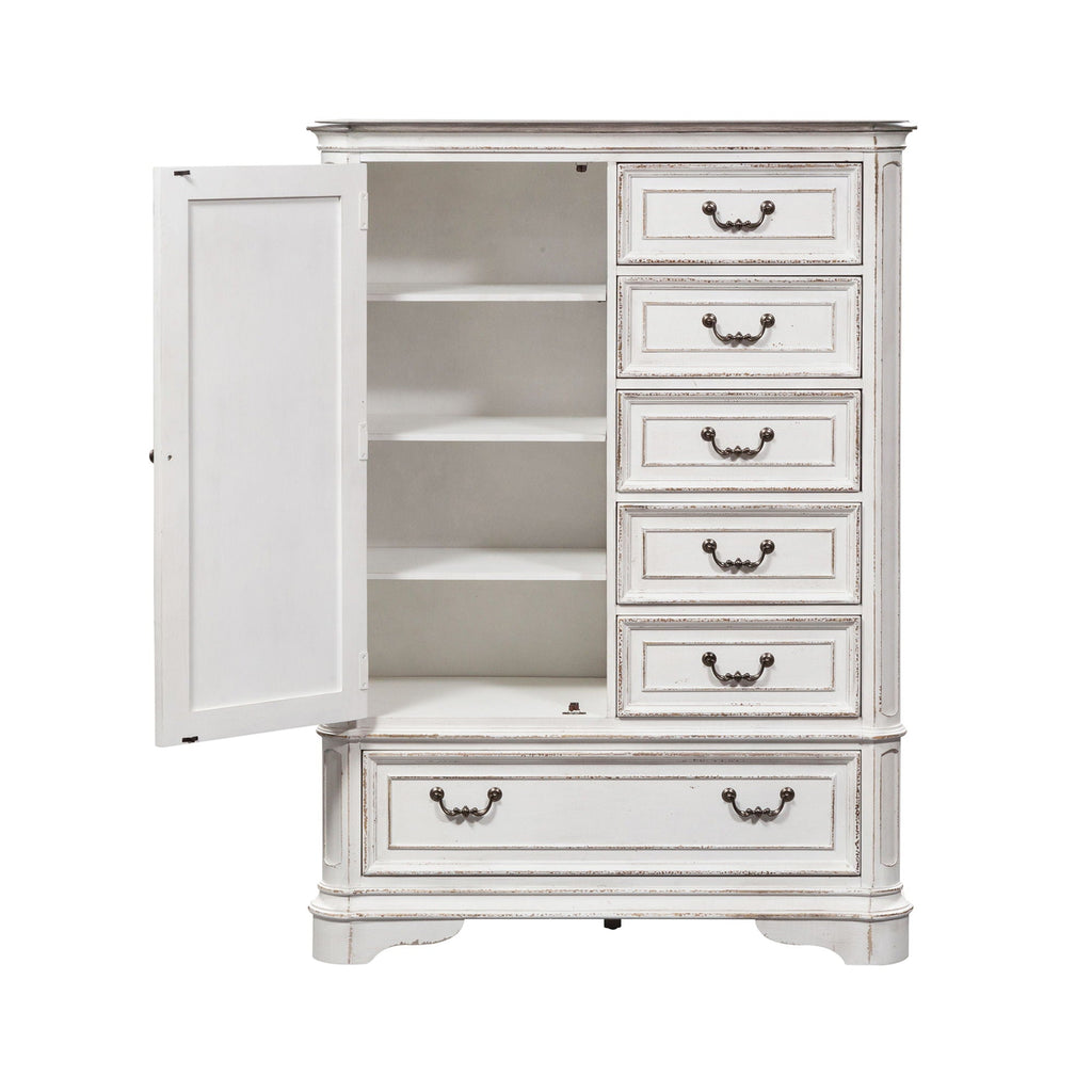 Maître-coffre – Blanc antique — Le mélange d'influences européennes crée un style vraiment unique pour tout espace de vie