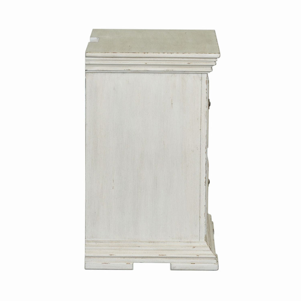 Table de chevet à 2 tiroirs avec station de charge — 0 lb - Table de chevet à 2 tiroirs avec station de charge - Graystone 30