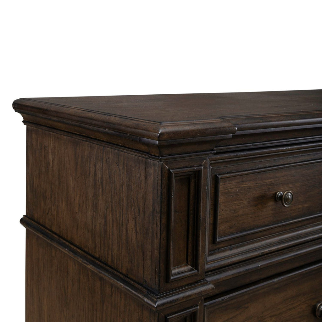 Commode 6 tiroirs - Brun château — la collection Providence Park témoigne de la puissance intemporelle du design classique