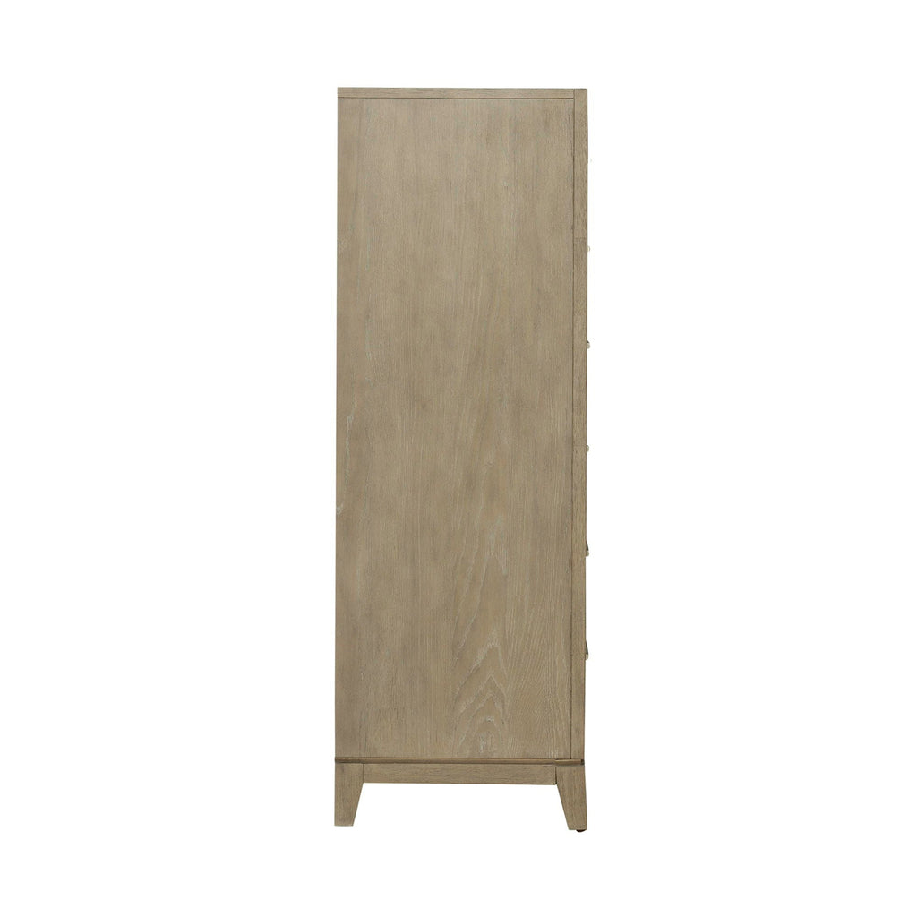 Commode 6 tiroirs - Grès — La collection confère un caractère distinctif qui enveloppe les espaces de chaleur et d'allure.