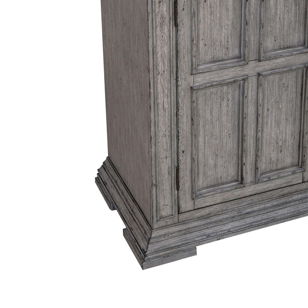 Commode de porte – Fabriquée avec des solides en bois d'hévéa et des produits du bois – protection anti-poussière du caisson inférieur et tiroirs intérieurs entièrement teints