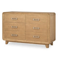 Commode à 6 tiroirs - Chêne du désert — conçue pour ceux qui apprécient le style et le confort dans une chambre d'enfant ou d'amis
