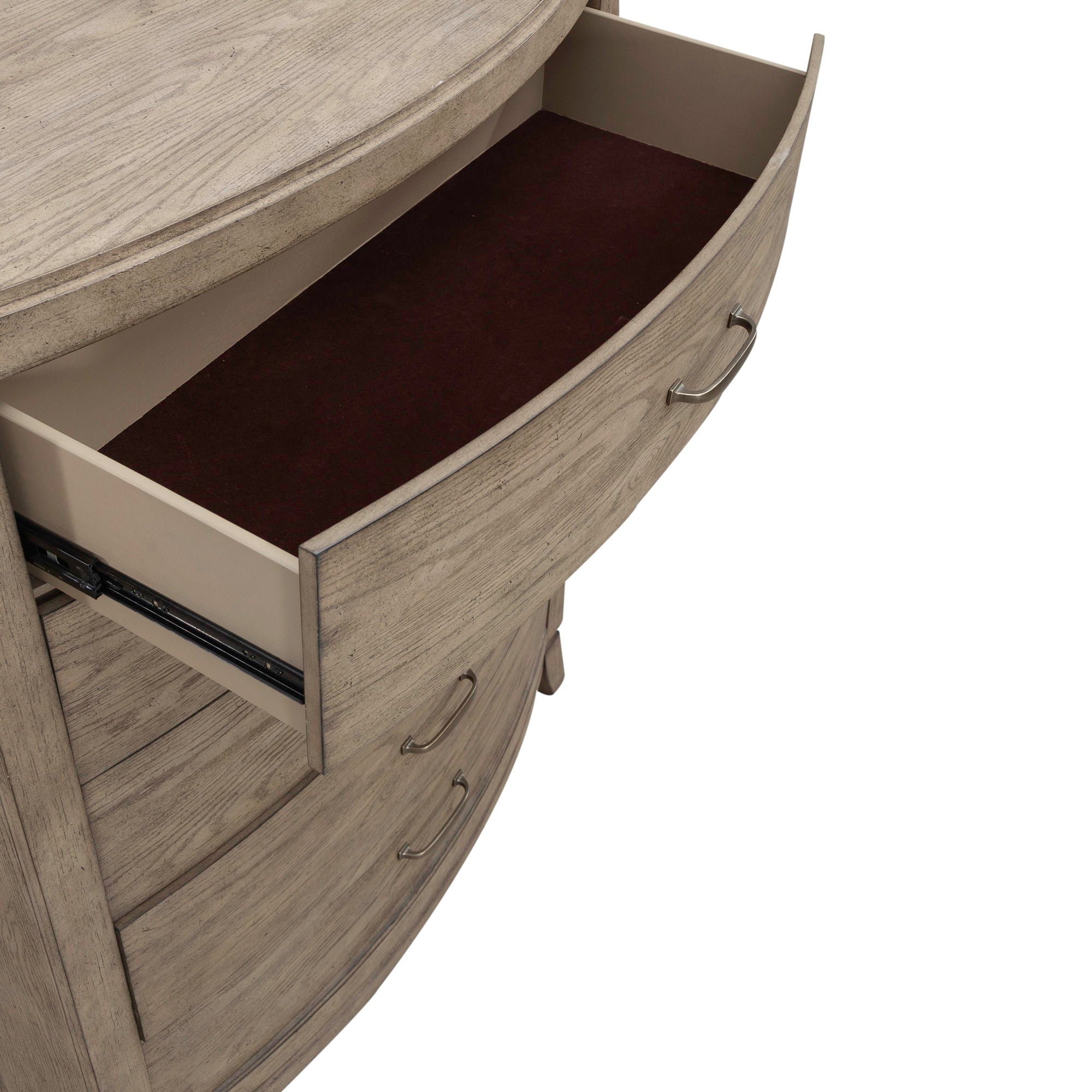 Commode à 5 tiroirs — Le style contemporain se caractérise par un design qui transmet énergie et imagination tandis que les silhouettes créent une