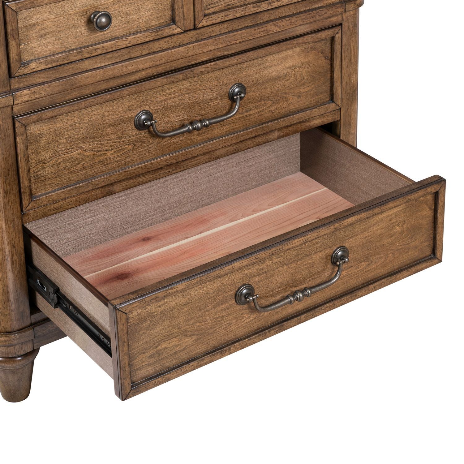 Table de nuit avec station de recharge - Sienna — Traditional Living offre des éléments de design classiques avec un sens du confort